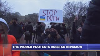 The World Protests And Reacts To Russian Invasion