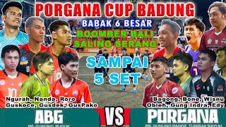 Boomber Bali Saling Serang Rebut Tiket Ke Semi Final Porgana Cup Badung  Abg Vs Porgana 