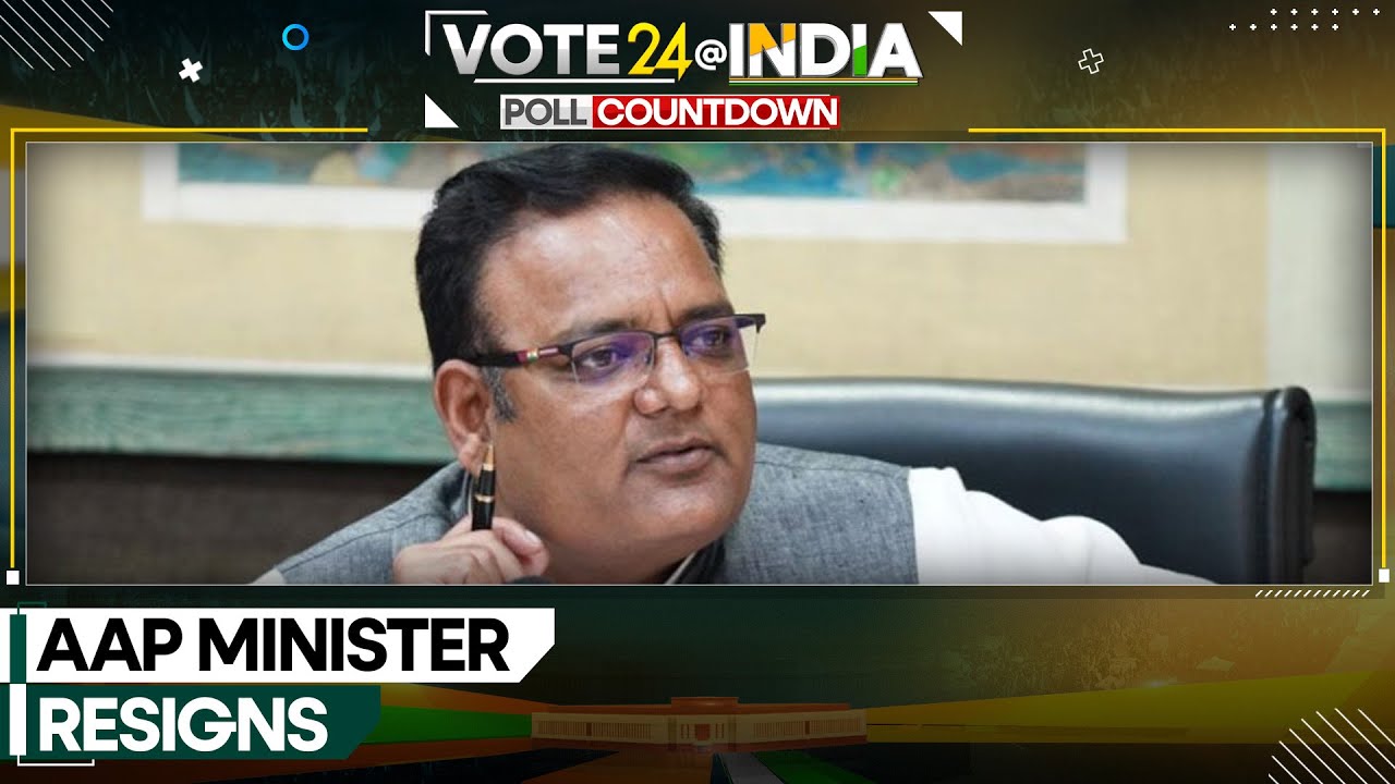 Lok Sabha Election: Delhi AAP Minister Raaj Kumar Anand resigns | WION