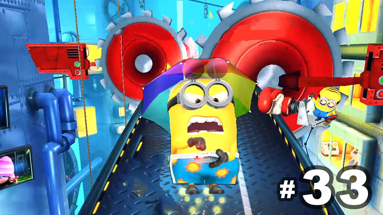 Beachgoer Minion at Large and In Charge on Gur's lab | Minion Fun - EP 33