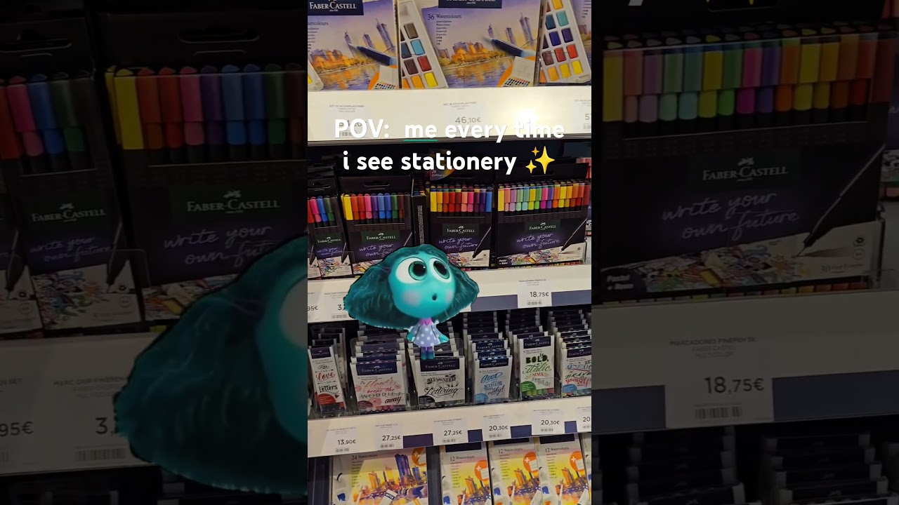 me every time I see stationery 🥰✨️ 