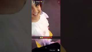 الفنانة وصاحبة القلب الوسيع #شيمي تلتقي جنى وجه لوجه ️سناب شيمي في الوصف