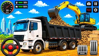 🏗️ City Construction Simulator 3D | JCB Excavator & Truck Game| Android Gameplay screenshot 4