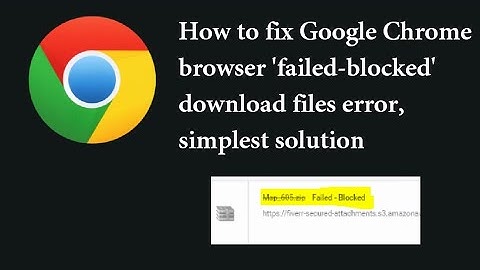 How to fix Google Chrome browser 