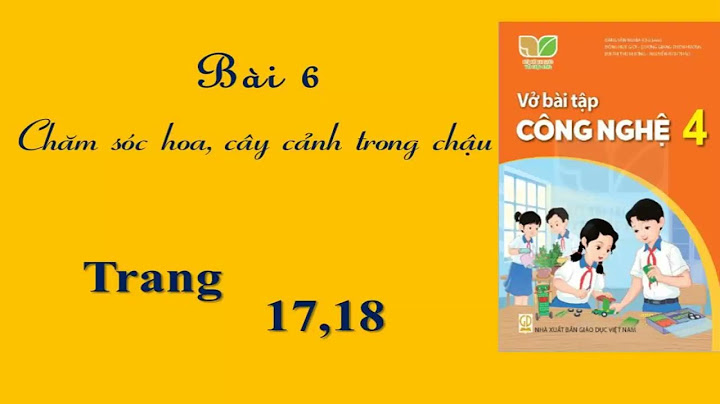 Bài tập sách bài tập công nghệ 10 bài 17