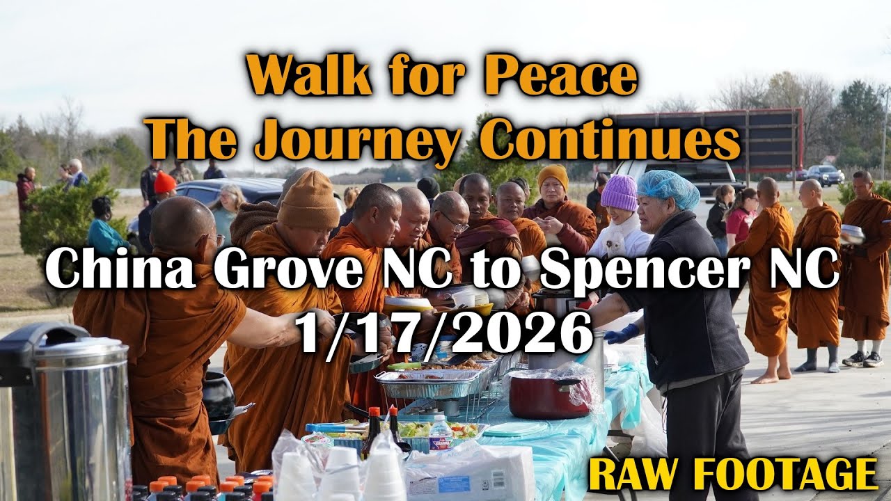 Walk for Peace - The Journey Continues from China Grove, NC to Spencer, NC