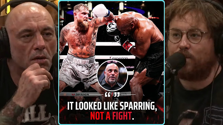 Was Jake Paul VS Mike Tyson A Fixed Fight | Joe Rogan & James McCann