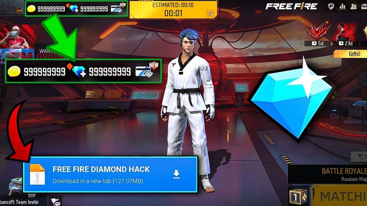 Free Diamond 💎, How to get free diamond in free fire