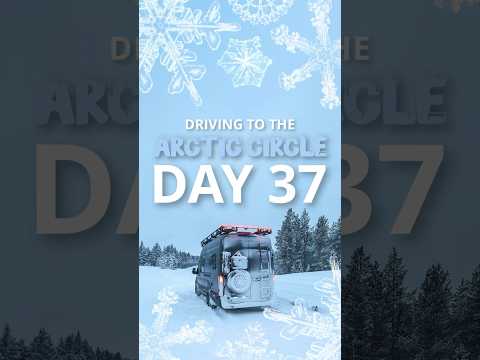 Day 37 of Driving to the Arctic Circle in My Van ????❄️