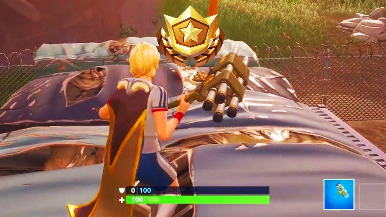"Follow the treasure map found in Haunted Hills" Location Fortnite Battlestar Week 9 Challenges!