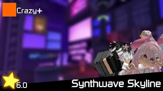 Synthwave Skyline [Crazy+] ft. @NightFuryRider49 - Flood Escape 2 Community Maps