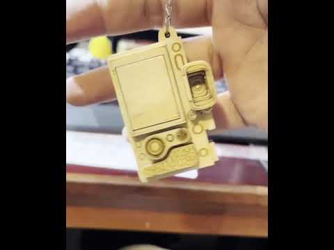 Cool: The first Sony wooden keychain