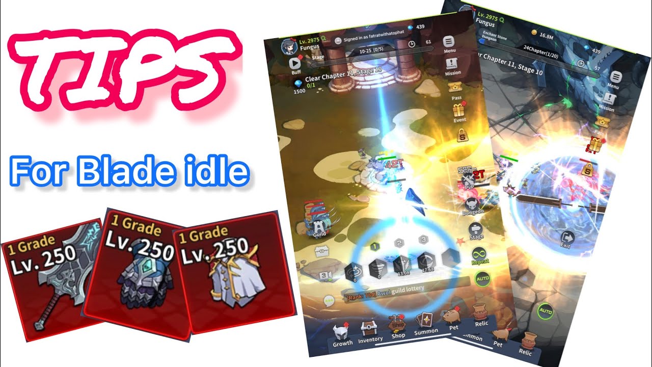 Blade idle tips YouTube