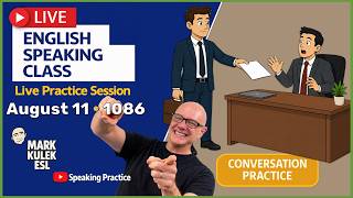 English Class with Mark Kulek ESL (Live Stream Class - 1086)