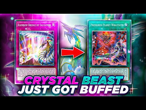 yugioh master duel crystal beast deck just got BUFFED in - Profile & Gameplay GX features new Crystal Beast cards and a Fusion Monster version of Rainbow Dragon with up to 11 Crystal Beast Decks - Yu-Gi-Oh!