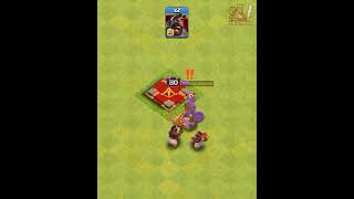 Archer 🏹 Queen Vs Hog Glider...#Shorts#Shortsvideo#Clashofclans