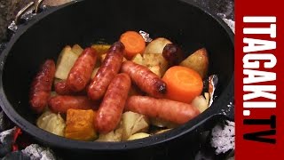 簡単！ダッチオーブンで "絶品" 野菜のロースト｜Dutch oven recipe