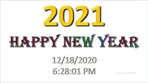 MatsClock 280056 - Free Digital Clock for PowerPoint Presentation Slides