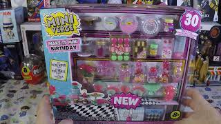 MGA's Mini verse Make it mini Birthday set unboxing and assembly