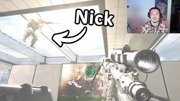 Everyone’s Reaction to Nick Trickshotting FaZe Adapt