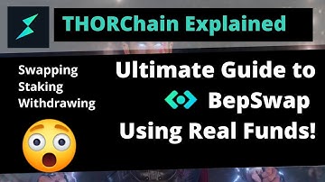 THE ULTIMATE GUIDE TO BEPSWAP: How to swap, stake and withdraw BEP2 Assets