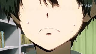 Hyouka (AMV) (houtarou goes mad in his rage) Resimi