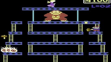 Donkey Kong Longplay (C64) [Atarisoft] [50 FPS]