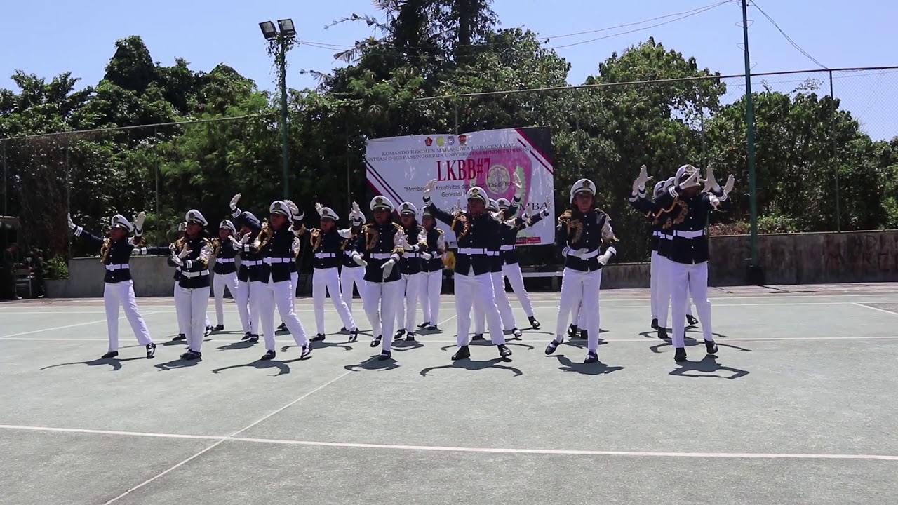 LKBB UNHI 2019 Paskibra Sman 5 Denpasar