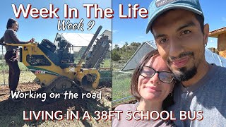 BUS LIFE week 9, Working on the road! Building a CHICKEN coop! #buslife #skoolielife #nomadlife by True Grit Adventures 203 views 11 months ago 11 minutes, 20 seconds