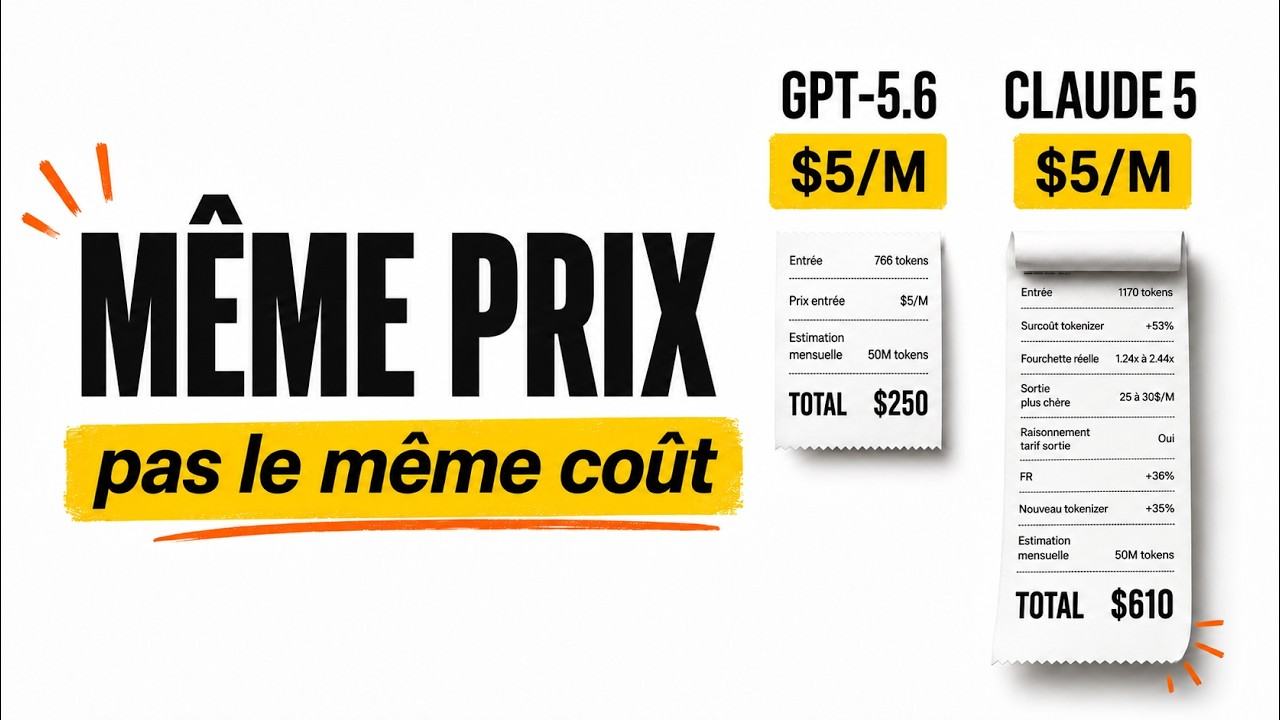 Miniature de la vidéo : Anthropic a rendu Claude plus cher sans changer son prix