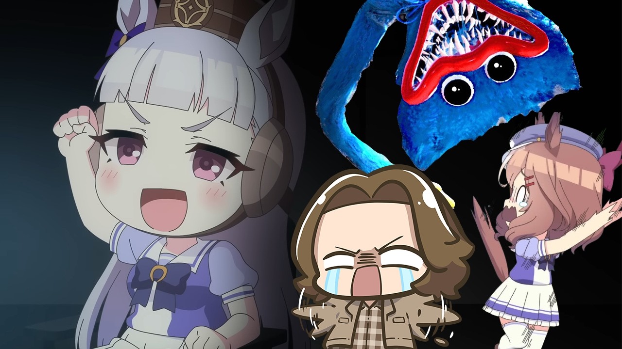 First Time Watching Gold Ship Plays Poppy Playtime with Friends