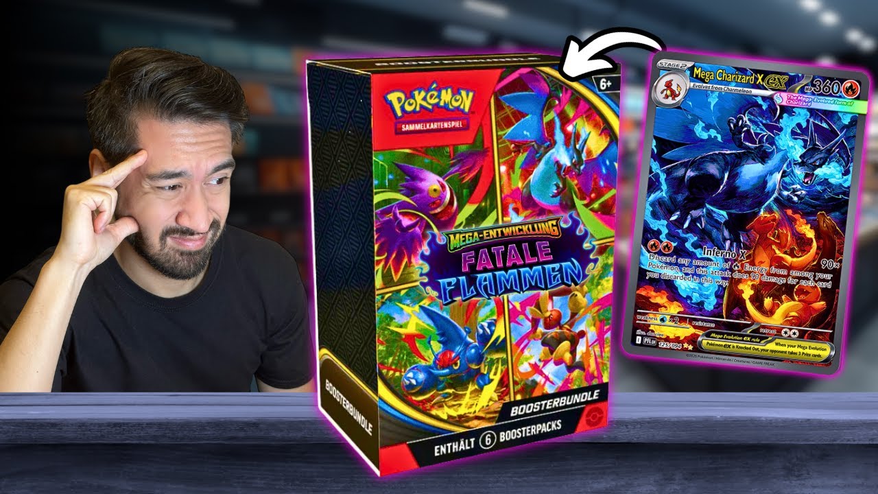 Ziehen wir aus dem BOOSTER BUNDLE das Fatale Flammen GLURAK?