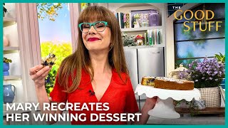 Celebrity Mary Makes a MasterChef Canada Announcement & Recreates Her Winning Blueberry Dessert Profile