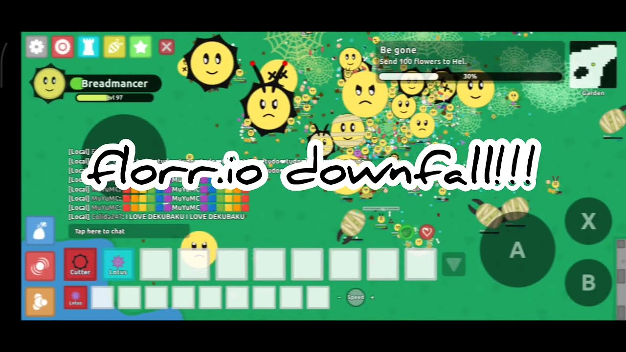 Florr.io downfall chaos!!!1!1! 🗺️ ⚠️