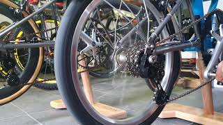 Brompton M6x, 4 speed external gear Test