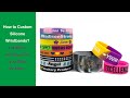 03 How to custom silicone wristbands