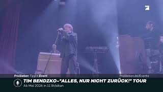 ProSieben Entertainment Tipp Tim Bendzko Tour (ProSieben) ProSieben Entertainment Tipp Tim Bendzko Tour (ProSieben)