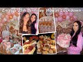 MY SISTER'S 25TH BIRTHDAY VLOG IN LOCKDOWN 2021 | Preparations, Table Decorations, Breakfast Platter