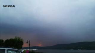 Rain Squall & Lightning, Peekskill Ny