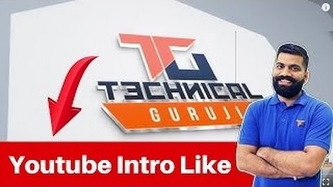 [Subscribe Intro] How to make Subscription Bell Intro like technical guruji
