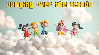☁️🎶 Jumping Over the Clouds – Sky Adventure Song for Kids | Squishy Pop Tv 🌈💛