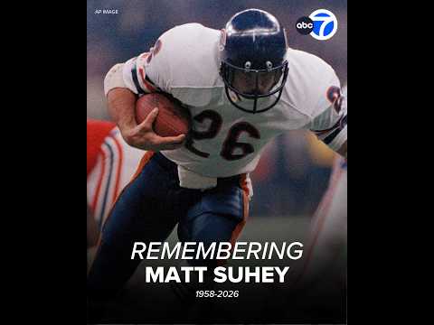 Bears' Super Bowl champion fullback Matt Suhey dies at 68