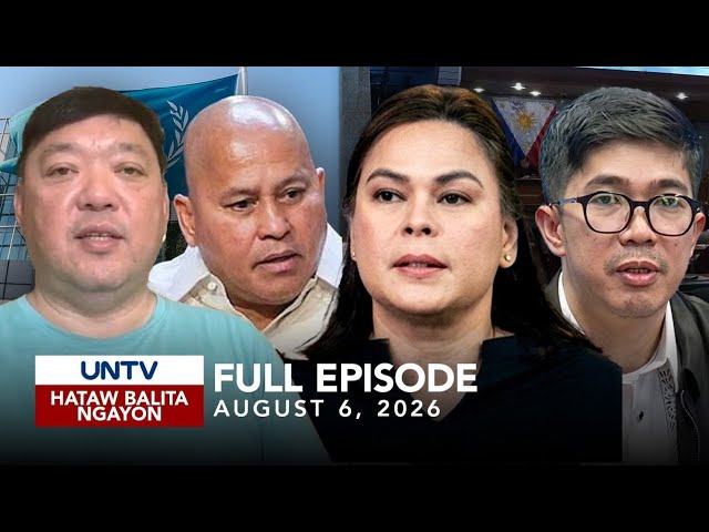 UNTV: Hataw Balita Ngayon | August 6, 2026