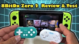 8bitdo Zero 2 Test Review With Nintendo Switch Youtube