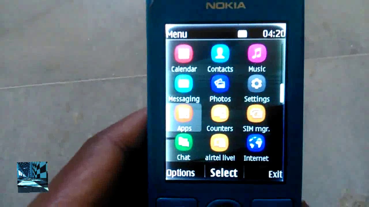 Nokia 206 can play