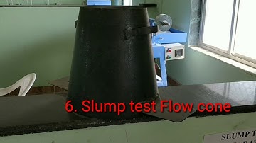 Self compacting concrete Testing equipments || SCC  || EFNARC ||