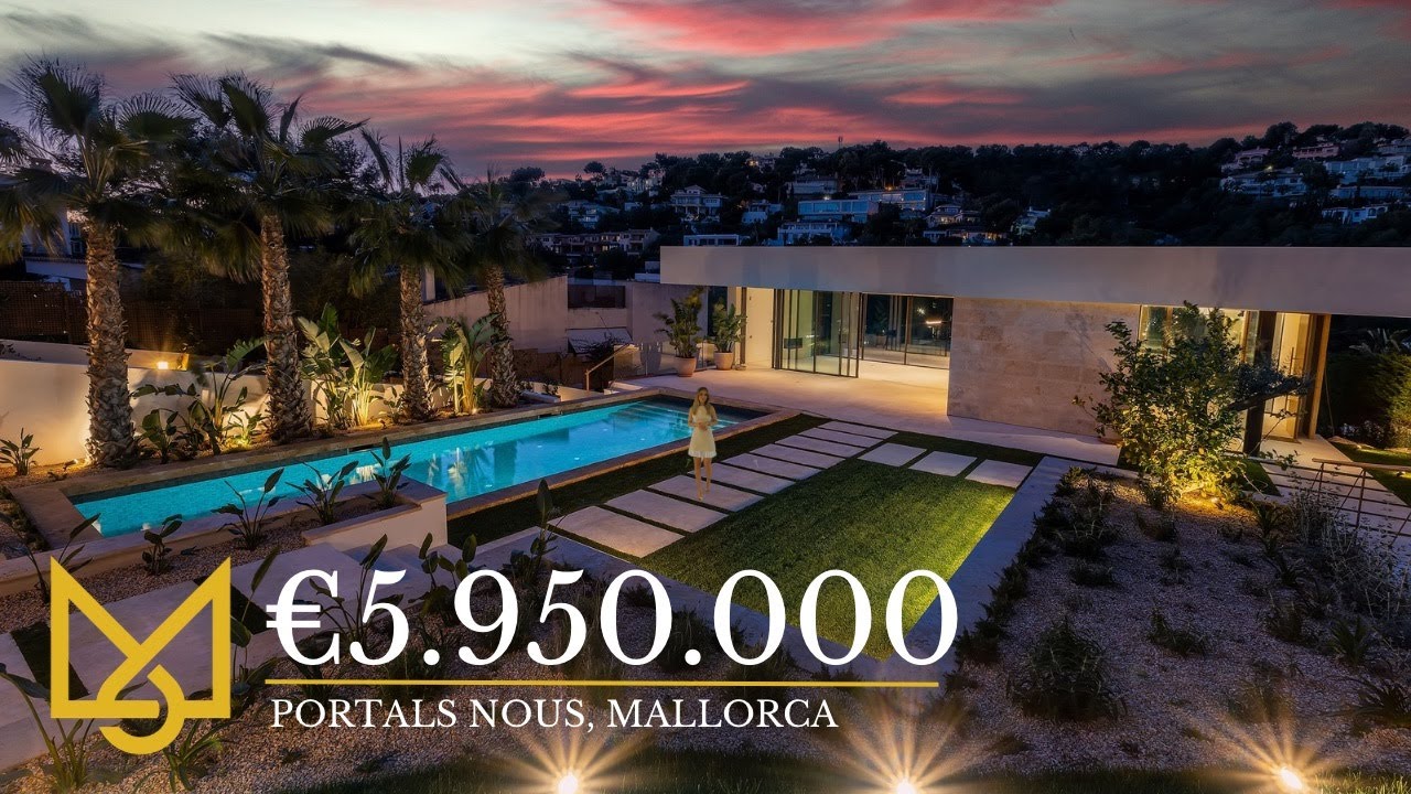 Exploring the Amazing OASIS VILLA of €5.950.000 in Portals Nous MALLORCA, SPAIN