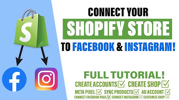 How To Connect Shopify To Facebook & Instagram (META) | Full Tutorial | 2023 |