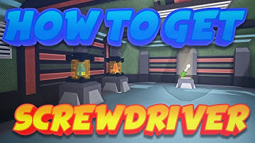 HOW TO GET SCREWDRIVER!! | Build a Boat for Treasure ROBLOX