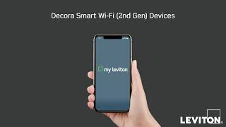 Leviton Decora Smart Dimmer Switch Wi Fi 2nd Gen Neutral Wire Required Works with Matter My Leviton
